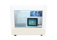 দূরবর্তী নিয়ন্ত্রণ ইন্ডোর স্বচ্ছ LCD শোকেস 24 &amp;quot;0.4845x0.4845 পিক্সেল পিচ