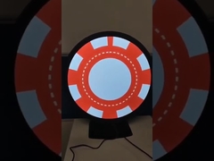 এলসিডি গোলাকার স্ক্রিন ডিসপ্লে, বিজ্ঞাপনের জন্য উচ্চ উজ্জ্বলতা