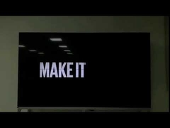 এলসিডি ভিডিও ওয়াল ইউএইচডি 4 কে ডিজিটাল সাইন 55 ইঞ্চি 450 উজ্জ্বলতা