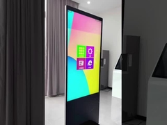 43 55 65 ইঞ্চি ফ্লোর স্ট্যান্ডিং এলসিডি বিজ্ঞাপন ডিজিটাল সাইনেজ টোটেম কিয়স্ক এইচডি এলসিডি ডিসপ্লে মিডিয়া প্লেয়ার