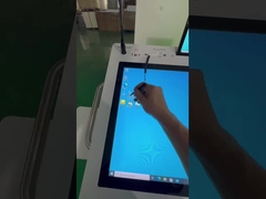 স্মার্ট ডাবল স্ক্রিন এআইও মিটিং পডিয়াম 32 