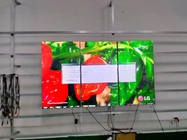 4x4 অতি পাতলা LCD ভিডিও ওয়াল স্ক্রীন 55 ইঞ্চি 500cd/M2 দীর্ঘ জীবনকাল