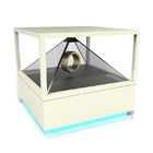Jewlery ডিজিটাল 3D Holographic প্রদর্শন 1920X1080 Resulution শীট মেটাল ফ্রেম