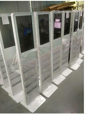 21.5 ইঞ্চি শেল্ফ সহ অ্যান্ড্রয়েড কিয়স্ক 1920x1080 রেজোলিউশন