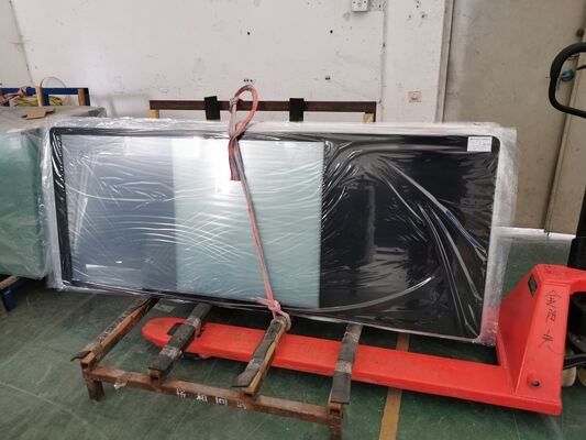 কোয়াড-কোর সিপিইউ মাল্টি টাচ ডিজিটাল সিগনেজ 6 এমএস টাচ রেসপন্স টাইম এবং 50 মিলিয়ন বার টাচ স্থায়িত্ব খুচরা বিক্রয়ের জন্য আদর্শ