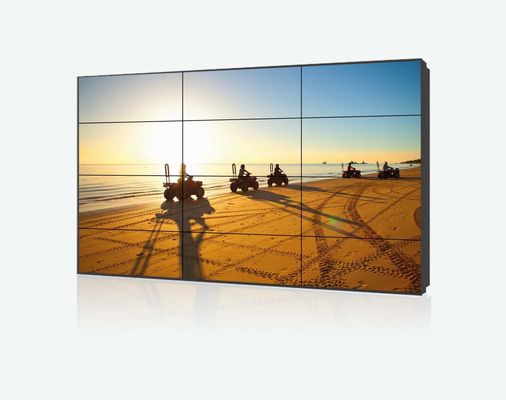 HDMI DVI 3840x2160 250W 3X3 সংকীর্ণ বেজেল এলসিডি প্রদর্শন