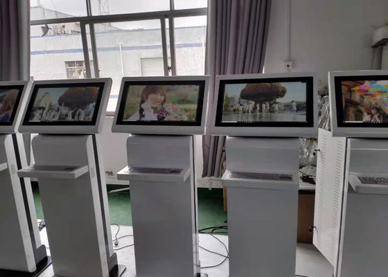 পেমেন্ট কিয়স্ক কাস্টমাইজড ফুড অর্ডারিং RS232 HDMI সেল্ফ সার্ভিস পেমেন্ট কিয়স্ক 24 ইঞ্চি FHD স্ক্রিন