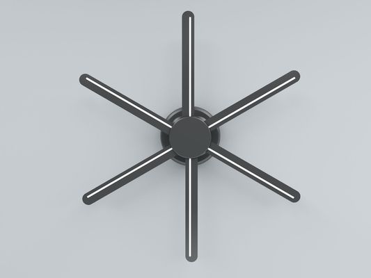 ওয়াইফাই 3D হলোগ্রাম বিজ্ঞাপন প্রদর্শন