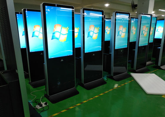 ডিজিটাল সাইনেজ কিয়স্ক 43 49 55 65 75 ইঞ্চি RJ45 Android 8.1 OS